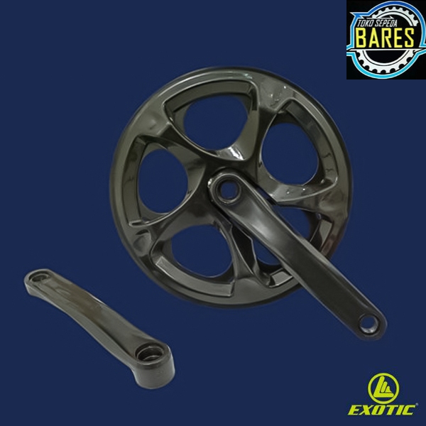 Gir Tengah Sepeda Minion / Lipat / Balap / Fixie / Federal / Mini CTB / BMX Exotic ET-M351 52T BK / 