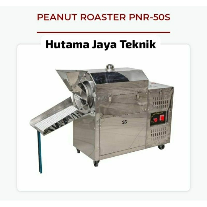 Mesin Sangrai Biji Kopi Kacang Kenari Peanut Roster Machine (Stenless Steel) PNR-50S Fomac