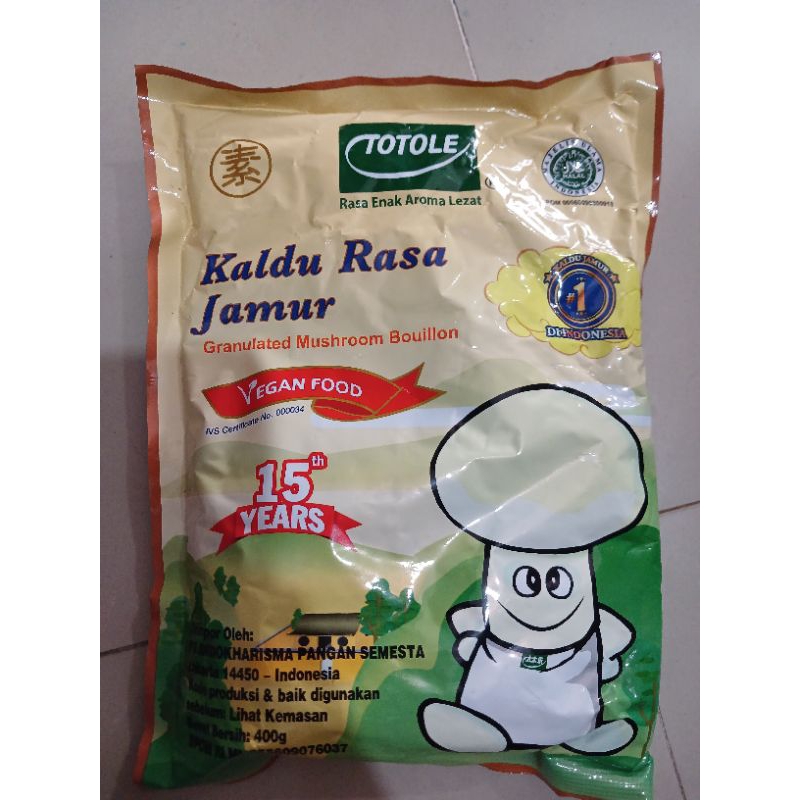 

Totole Kaldu rasa jamur (40 gr, 80gr,200 gr dan 400 gr)