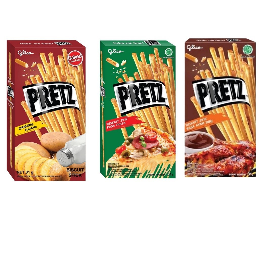 

GLICO PRETZ SNACK STICK 31GR ALL VARIAN