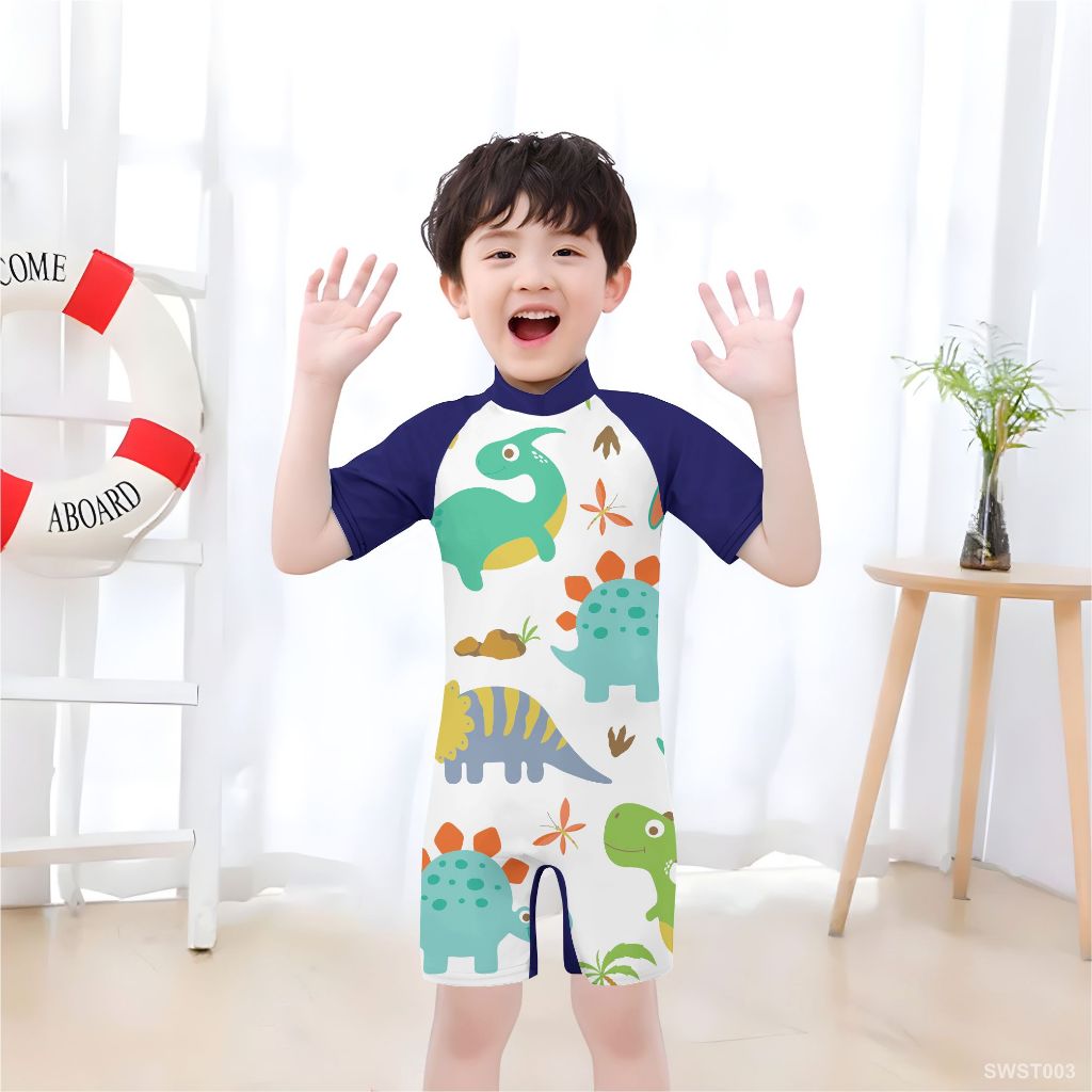 Baju Renang Anak Laki Laki Karakter Hewan