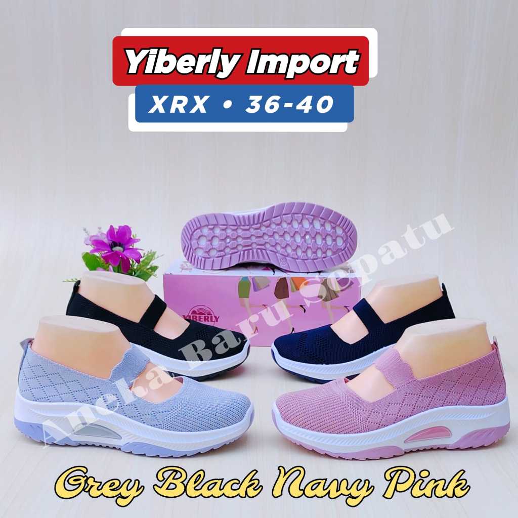 Sepatu Rajut Wanita Dewasa Model Kawang Yiberly XRX Kawang