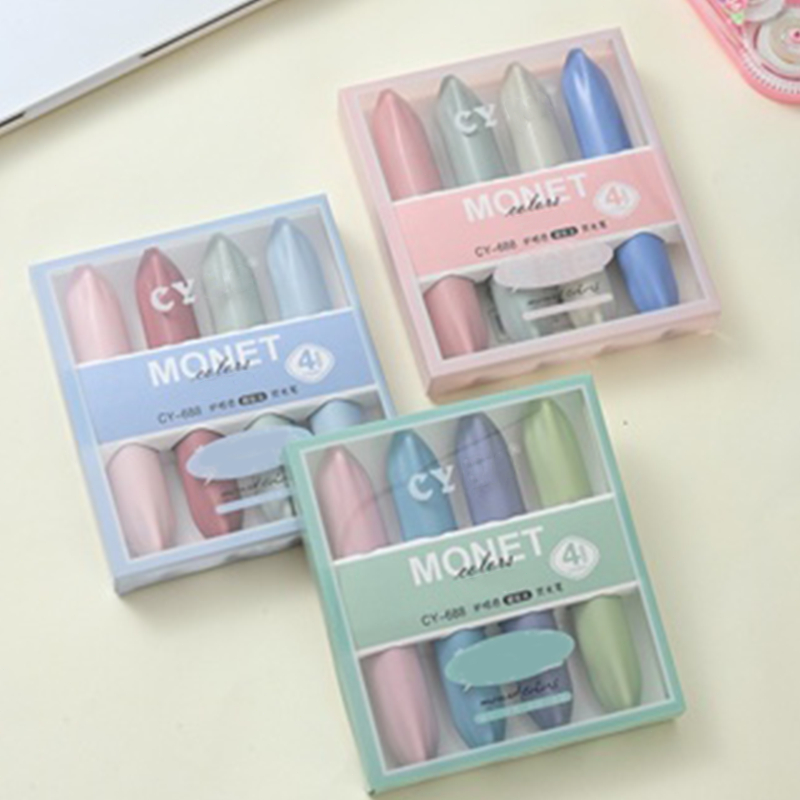 

Pena Stabilo Aesthetic Highlighter Warna Soft Lembut Berkualitas 2 in 1 Sketch Marker Pen Art Painting Spidol Pastel Warna Ringan Stationary Kit/pena stabilo siswa 6PCS/4PCS/SET Stabilo / highlighter pastel 6/4 colors warna