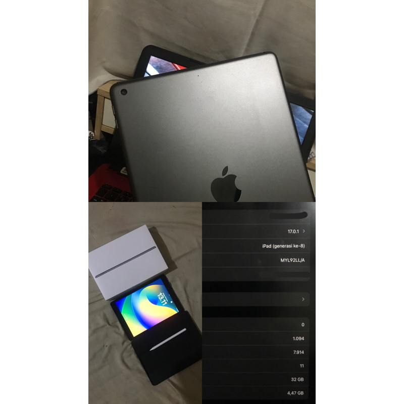 Ipad Gen 8th 32 GB Wifi Only