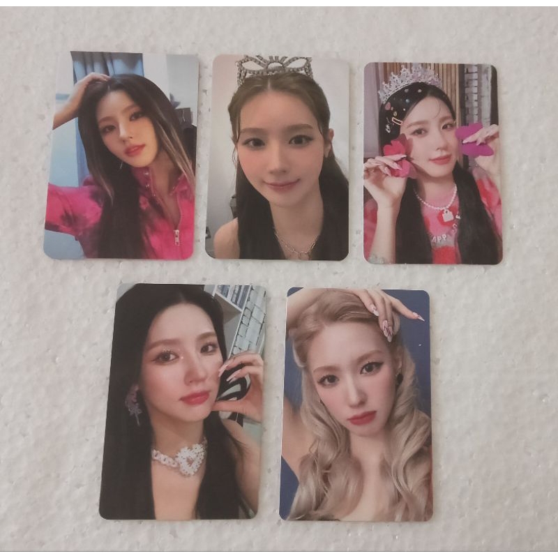 Photocard Gidle (G)I-dle Miyeon I Never Die My I Feel I love Makestar Album Jewel Case Photobook G I