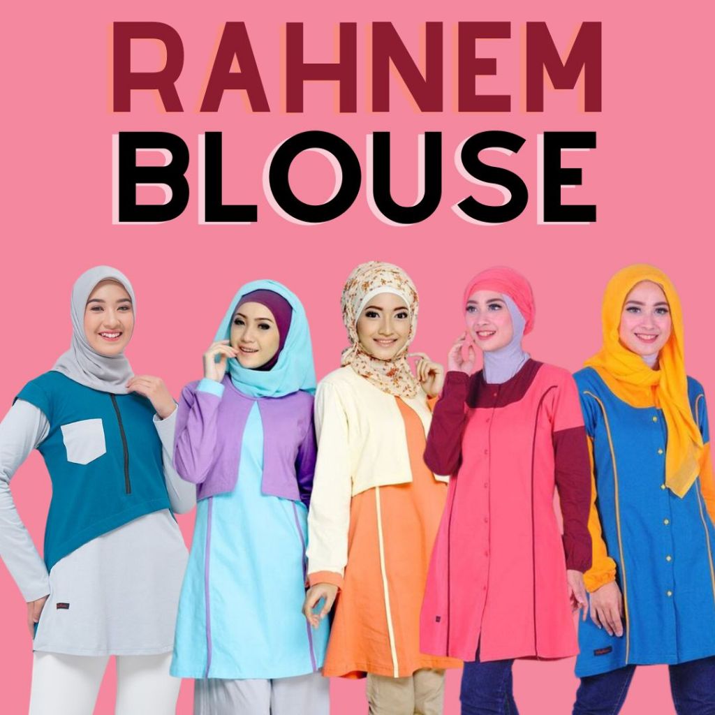 [CLEARANCE SALE] PROMO MURAH BAJU  BLOUSE RAHNEM ORI // ATASAN MUSLIMAH // AT 1348 // AT 1207 // AT 
