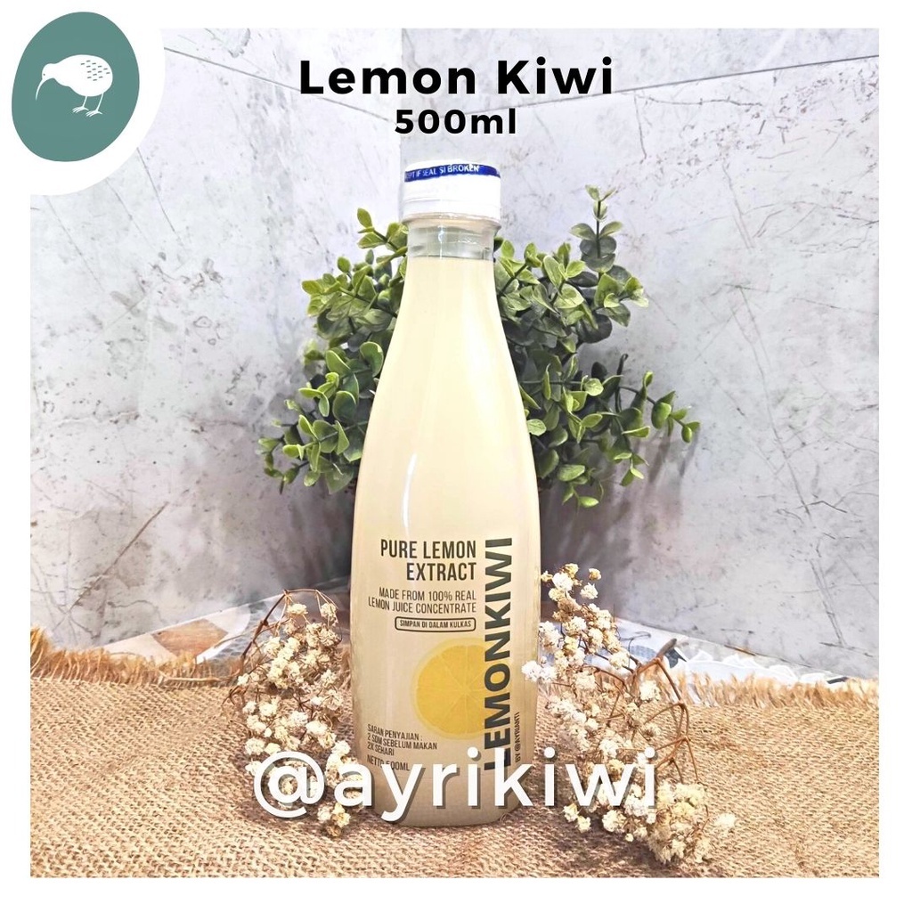 

Sari Lemon Kiwi 500ml / Air Lemon Murni / Pure lemon Juice 100%