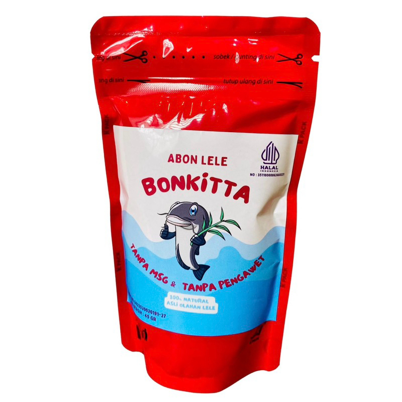 ABON LELE BONKITTA VARIAN LELE NON MSG ABON MPASI NON MSG PENAMBAH NAFSU MAKAN & PREMIUM