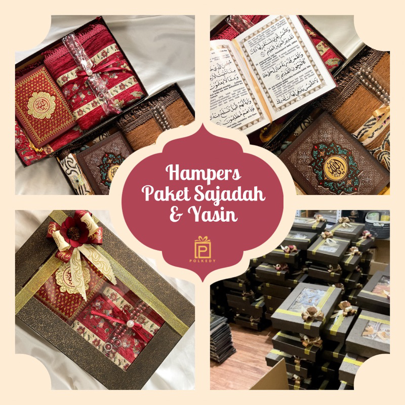Paket Premium Hampers Sajadah dan Yasin untuk Tahlilan atau Pengajian