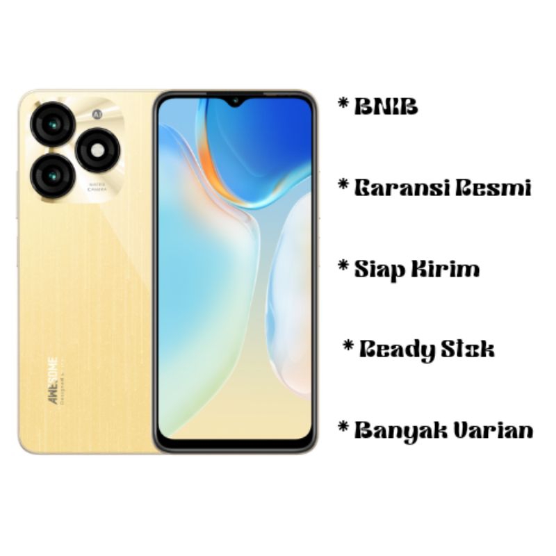 Itel A70 4/256 Garansi Resmi