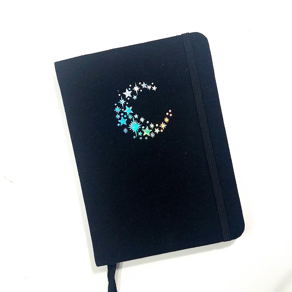 

Notebook A5 Paperlogy - Black Moon PU Leather Cover