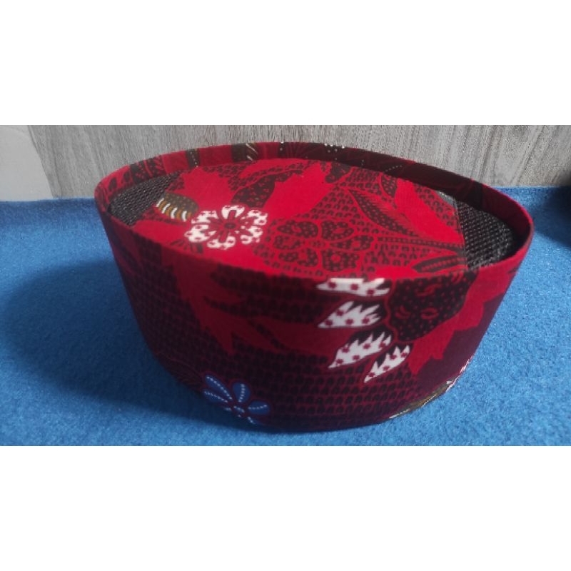 PECI KOPYAH SONGKOK NIERSONGKOK  Batik MADURA jahitan rapi kaon halus bahan premium