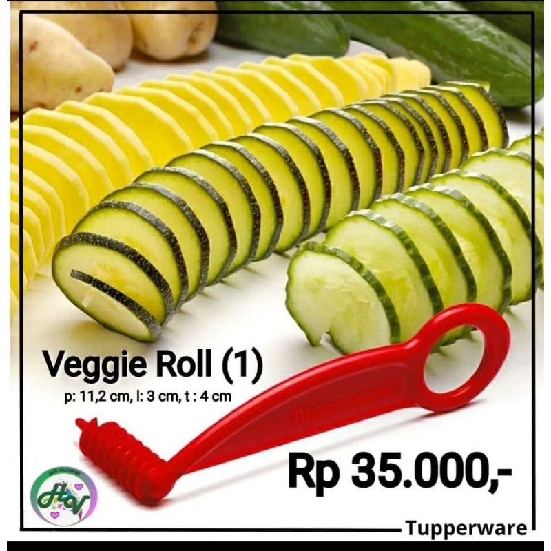 veggie roll tupperware