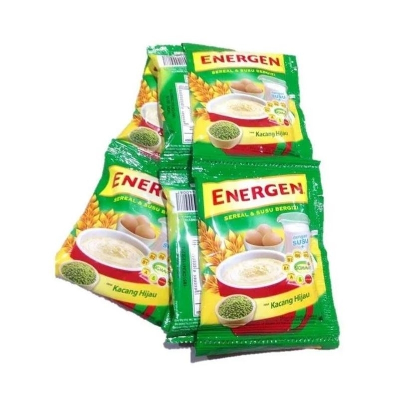 

ENERGEN SEREAL KACANG HIJAU/VANILA/COKLAT RENCENG