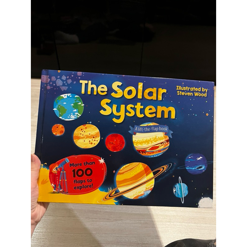 Buku Anak Preloved terawat & murah;The Solar System, buku interaktif