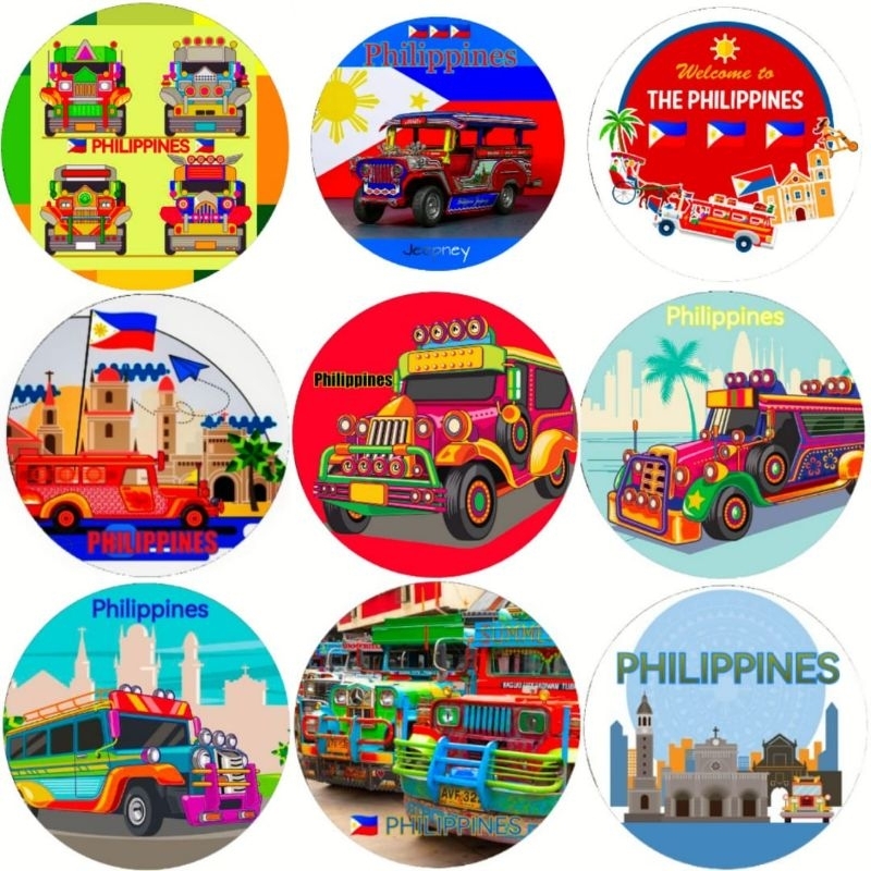 magnet kulkas bulat  filipina philipinnes 2024