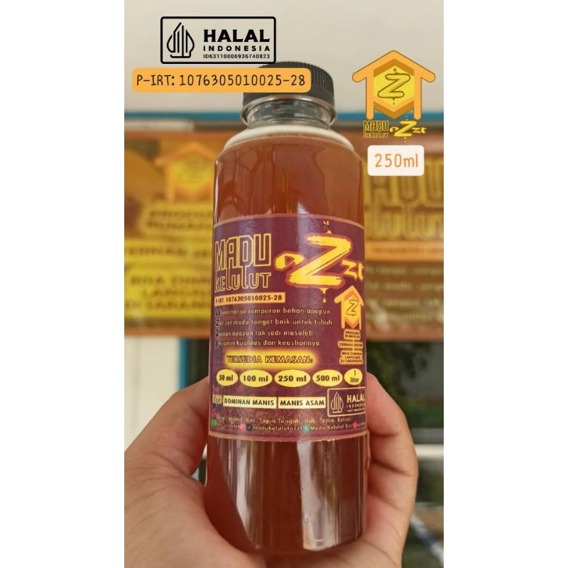 

50ml~100ml~250ml Madu Kelulut / Klanceng / Galo Galo / Stingless Bee Honey / Trigona Itama