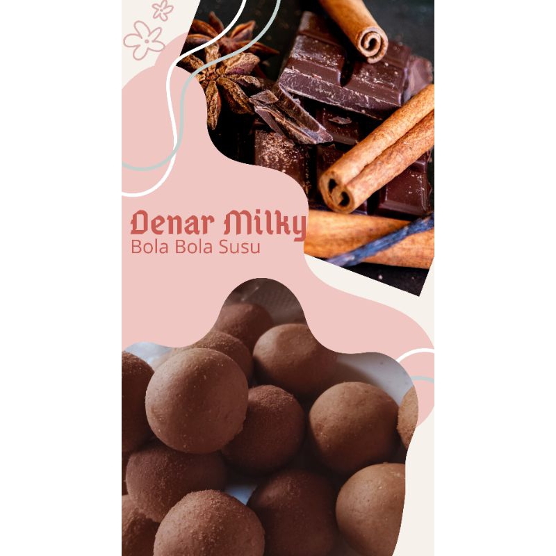 

Bola Bola susu cokelat ( Pouch )