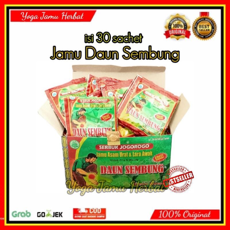 

Jamu Daun Sembung, Asam Urat & Lara Awak isi 30 Sachet