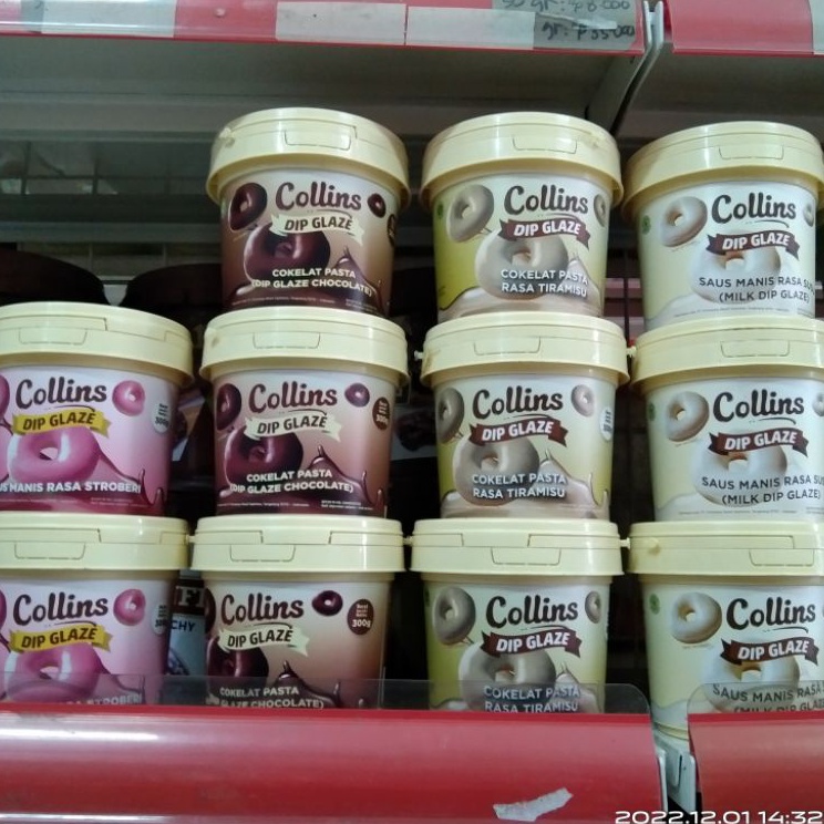 

Terbatas COLLINS DIP GLAZE 3GRAM M64