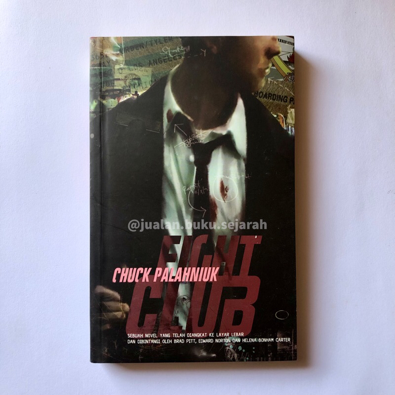 FIGHT CLUB EDISI BAHASA INDONESIA ORIGINAL (LANGKA) - CHUCK PALAHNIUK - BRAD PITT - JALASUTRA - NOVE