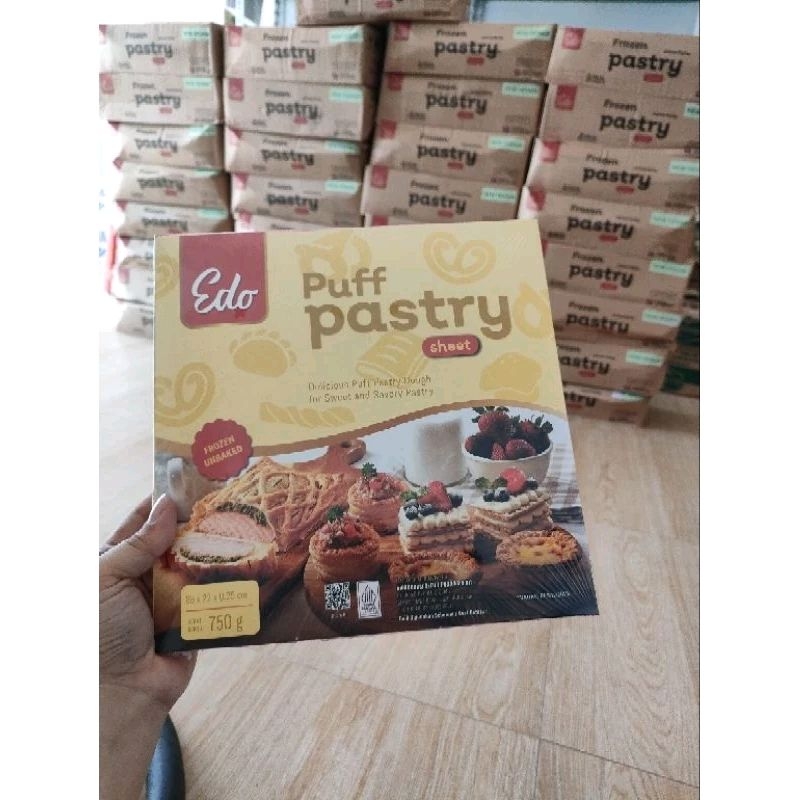 

Edo Puff Pastry 750gr Exp OKTOBER 2025