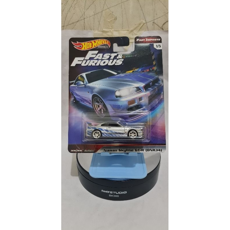 Hotwheels Nissan Skyline R34 Fast Import