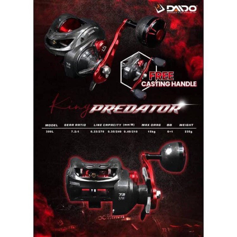 REEL DAIDO KING PREDATOR BC