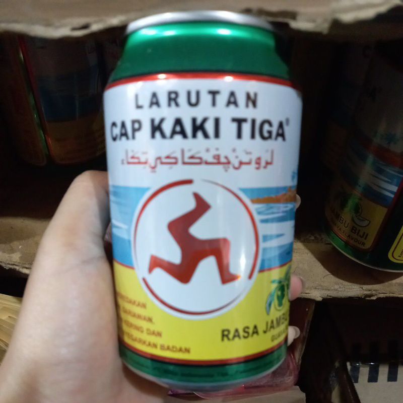 

LARUTAN CAP KAKI TIGA RASA JAMBU BIJI