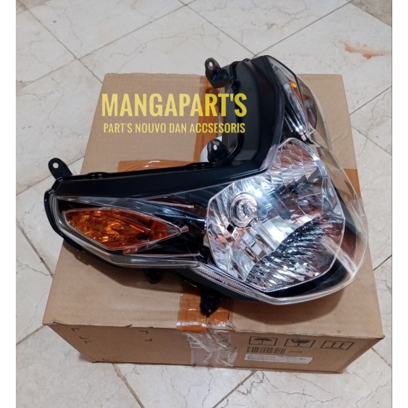 Lampu Depan Vietkong Reflektor Vietkong Tameng Vietnam Headlamp Nouvo Vietkong Lampu Utama