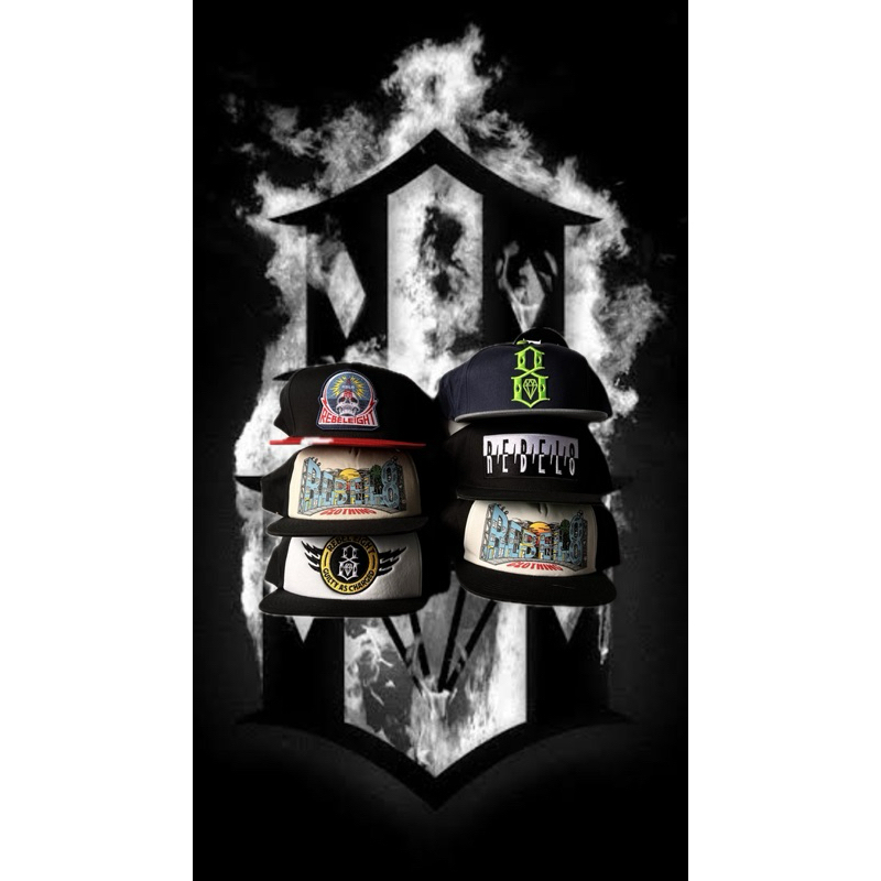 snapback rebel eight new old stock