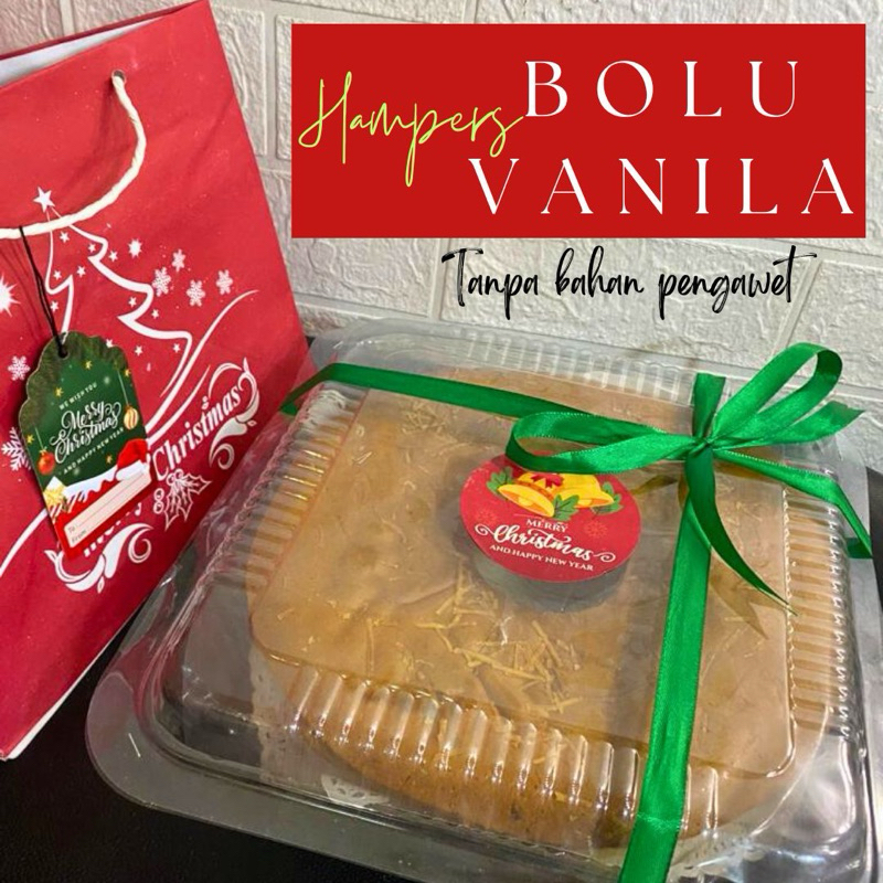 

Premium Hampers Natal Bolu Vanila Besar Christmas