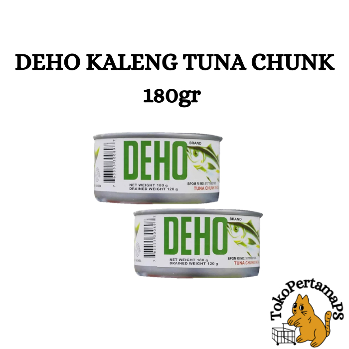 

Deho Tuna Chunk Kaleng 180gr Ikan Tuna Dalam Minyak | Umpan