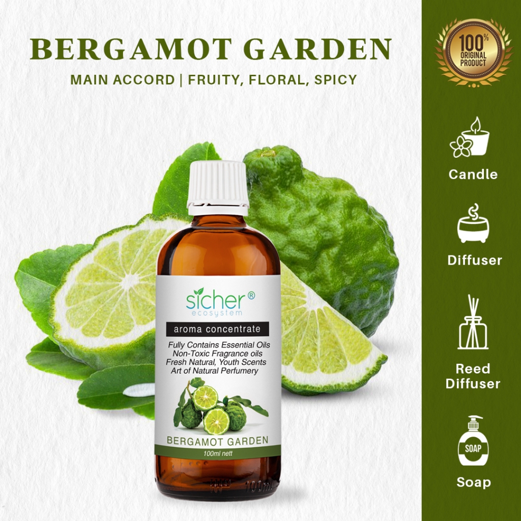 Sicher Fragrance Oil Bergamot Garden 100ml