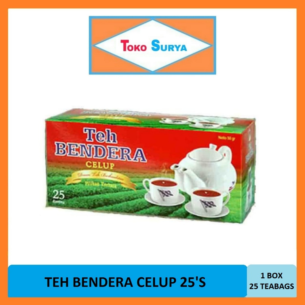 

Teh Bendera Celup Isi 25's 50 Gr