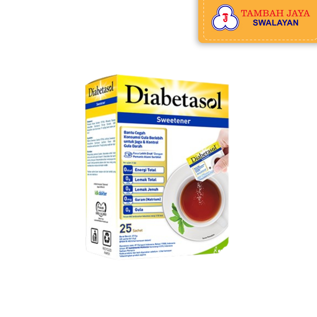 

Diabetasol Sweetener 25 sachet