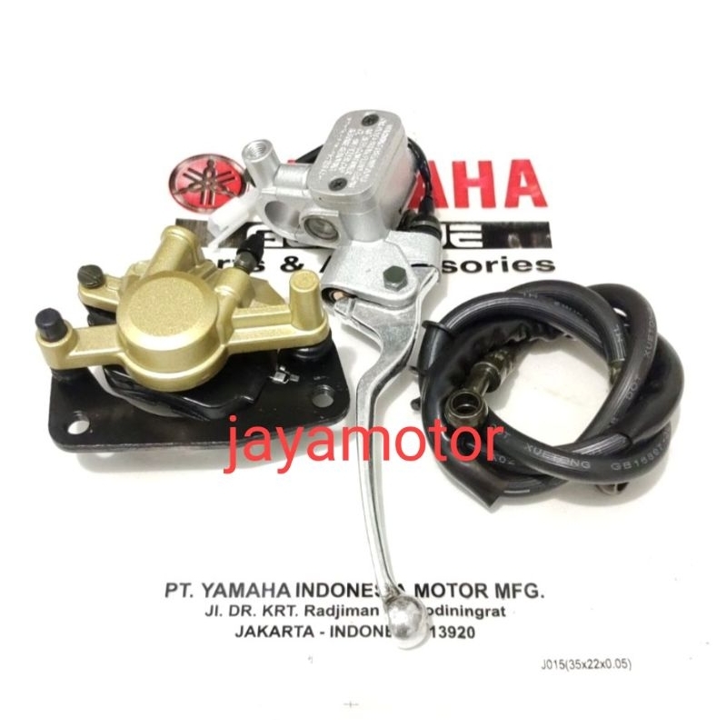 selang rem+master rem+kaliper depan Yamaha mio gt,Mio j,Mio soul GT 115,Mio smile