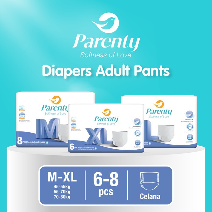 PARENTY / POPOK DEWASA / PARENTY POPOK DEWASA / PAMPERS CELANA / PAMPAERS PEREKAT