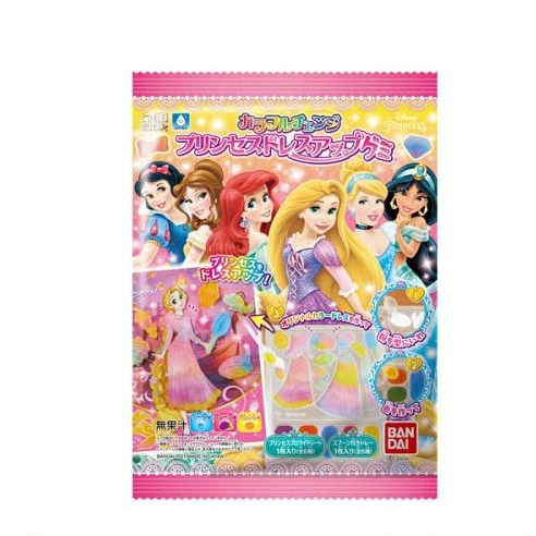 

Snacks Colorful Change Princess Dress Up Gummy