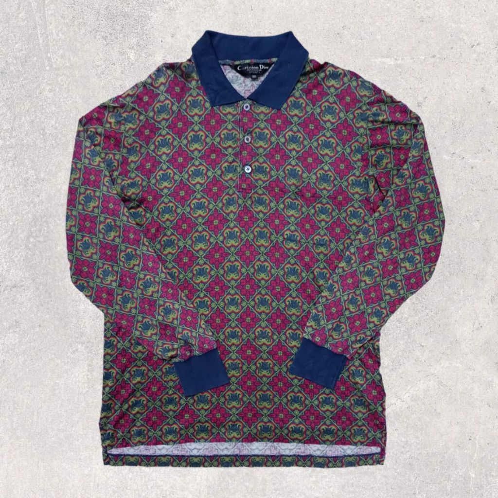 CHRISTIAN DIOR VINTAGE POLO SHIRT SECOND ORIGINAL