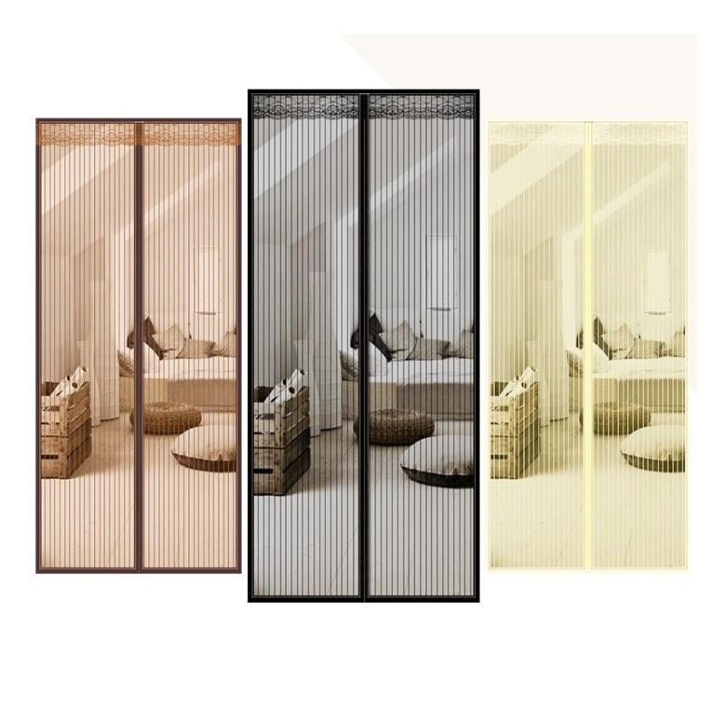 (Kualitas Bagus) Tirai Pintu Anti Nyamuk / Tirai Magnet Pintu / Tirai Kasa Nyamuk / Tirai Pintu Kasa