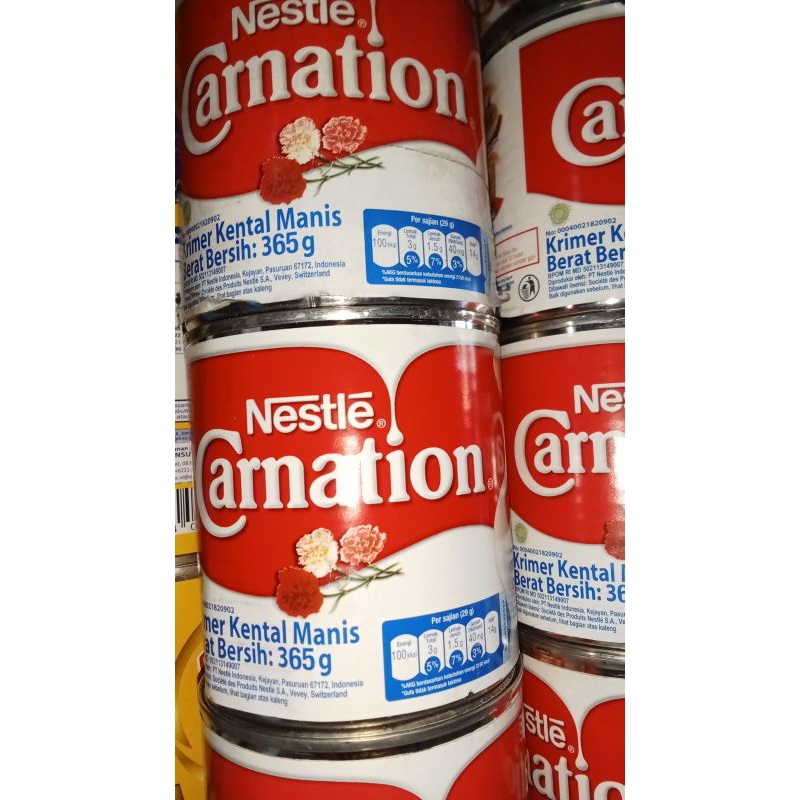 

SUSU CARNATION BERAT 365g