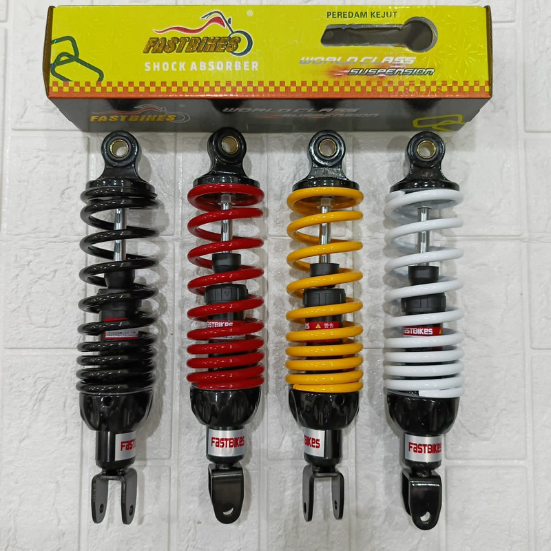 Shock  Shockbreaker Non Tabung Matic FAST BIKES Model RCB Klick Rebound Ukuran 300mm & 325mm Shock B
