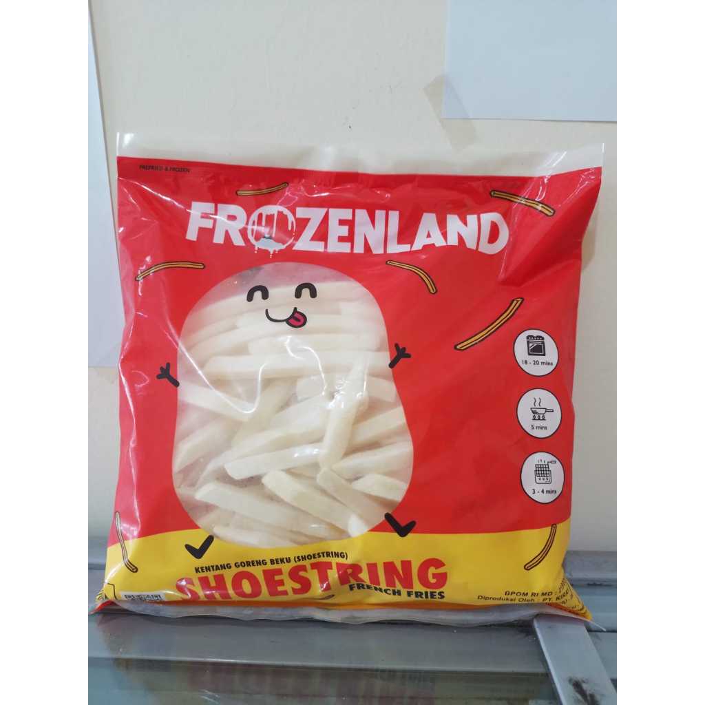 

frozenland shoestring 500gr / kentang beku / kentang