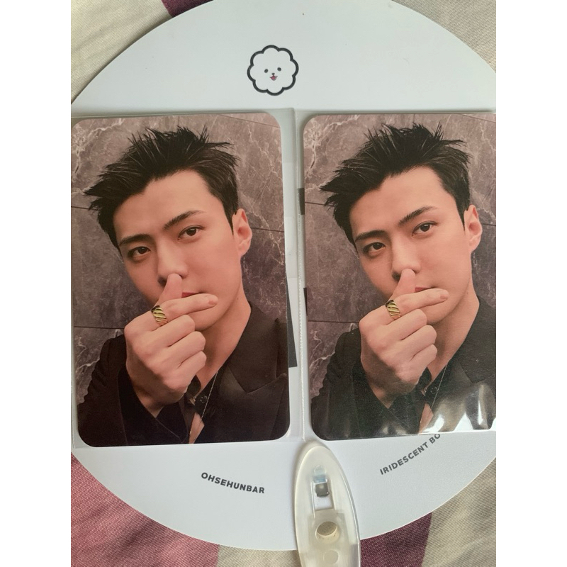 photocard sehun exist pob MuMo shop