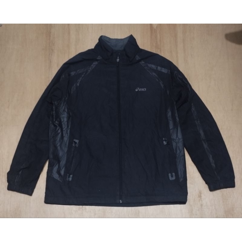 jaket windbreaker asics