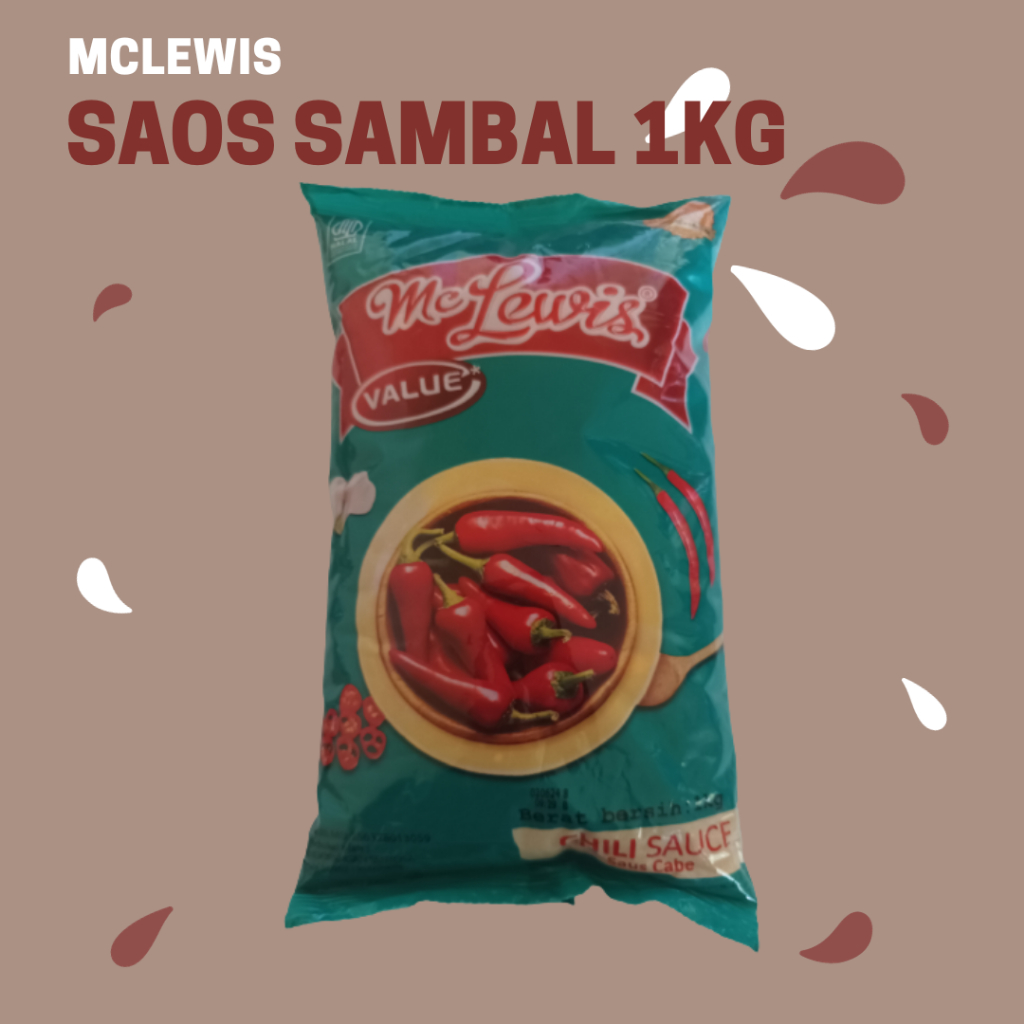 

MCL MC LEWIS MCLEWIS SAOS SAMBAL SAMBEL 1KG