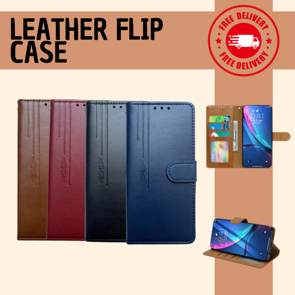 Vivo Y16 CASE DOMPET KULIT SINTETIS FLIP