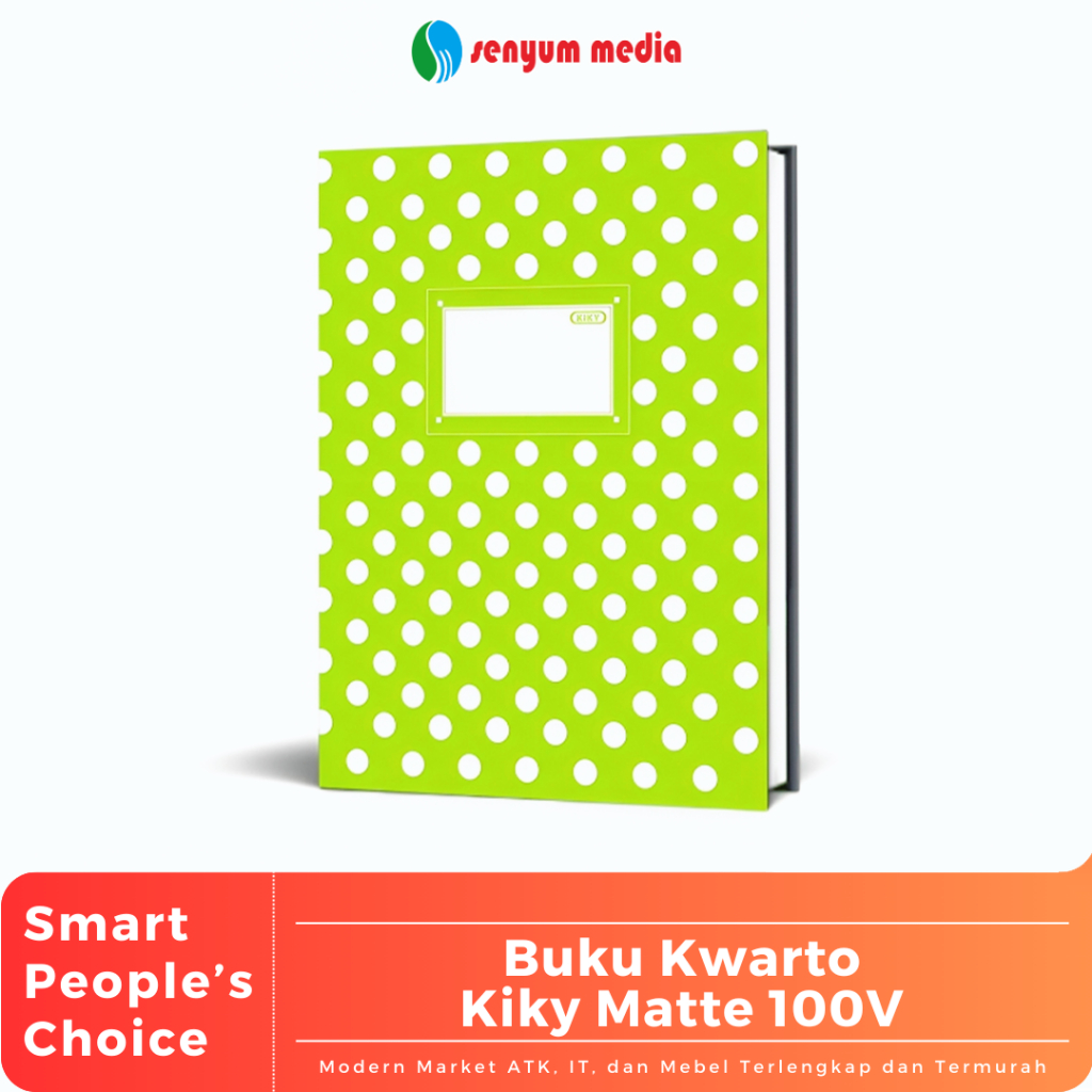 

Buku Kwarto Kiky Matte 100V (1 Pcs) (S:PCS)