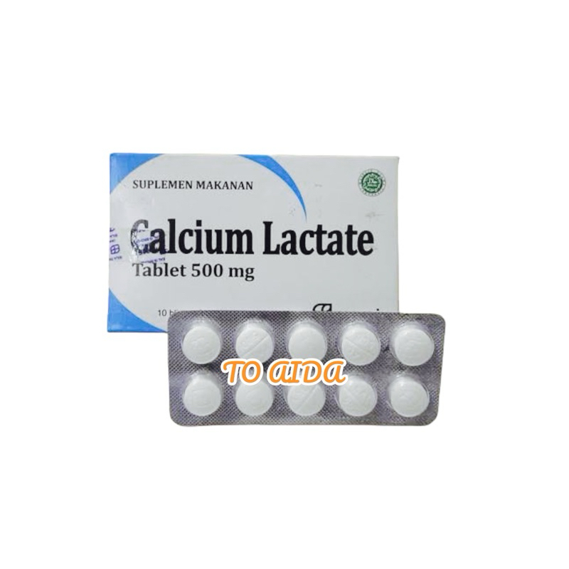 Calcium Lactate 500 mg 10 tablet